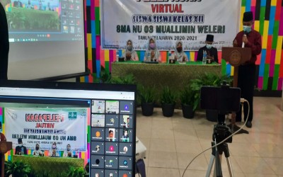 Pelepasan Virtual Kelas XII Tahun Pelajaran 2020/2021